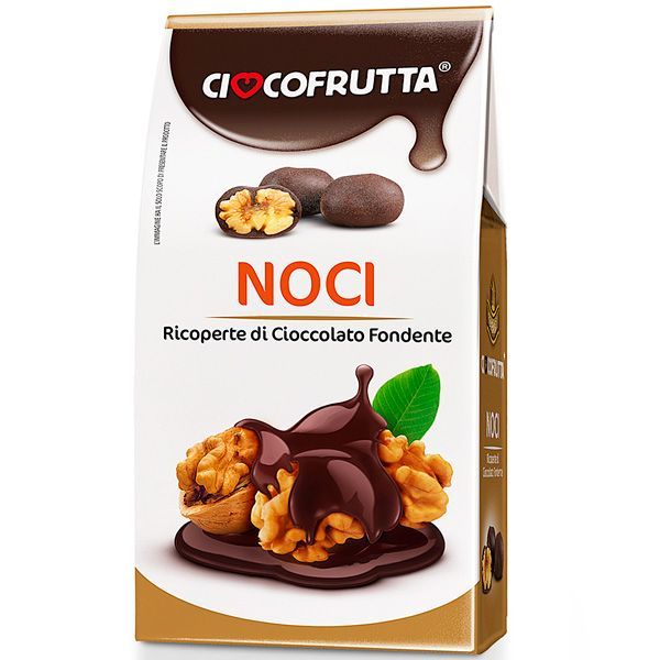 Грецкие орехи в темном шоколаде Cioccofrutta, 150 г