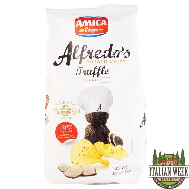 Чипсы с трюфелем Alfredo, Amica, 100 г 