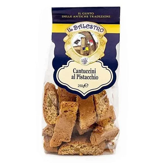 Кантуччини с фисташками IL BALESTRO, 250 г (пл/пак)