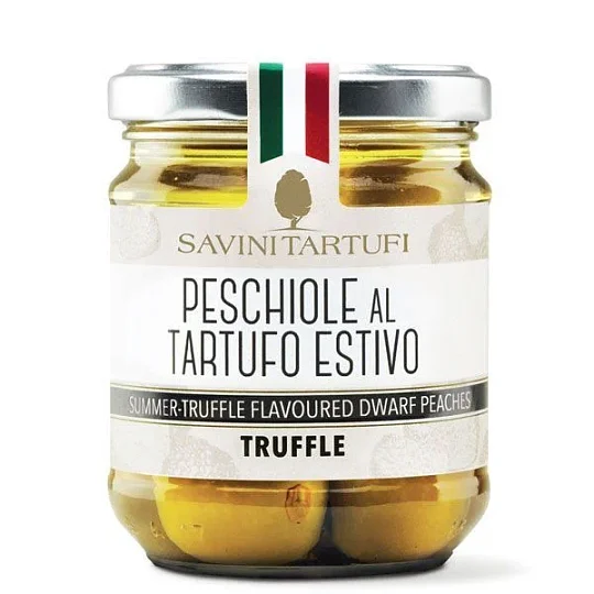 Персики мини с трюфелем SAVINI TARTUFI, 175 г (ст/б)																							