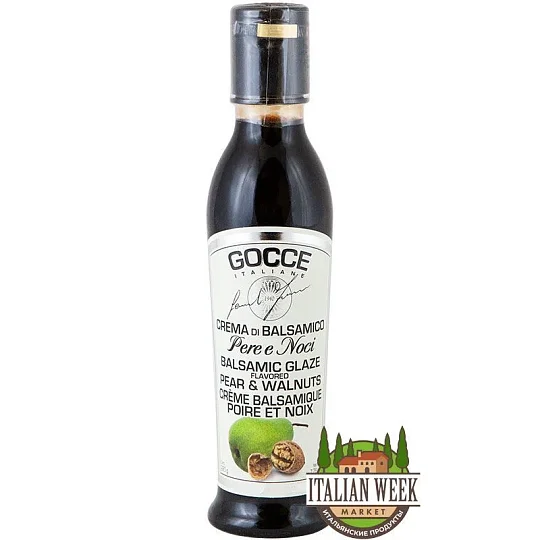 Крем бальзамический с грушей и грецким орехом, Gocce