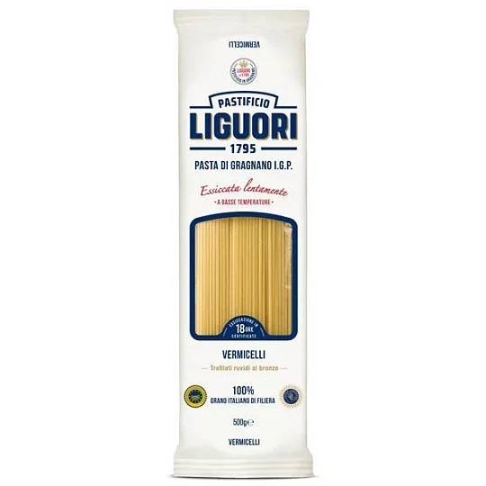 Вермичелли №4 IGP Liguori, 500 г