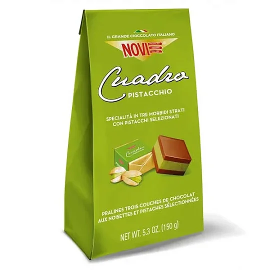 Пралине фисташковые CUADRO, 3413, NOVI, 150 г