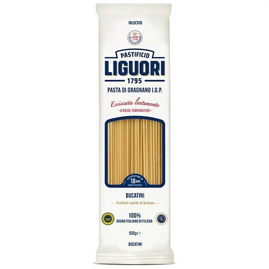 Букатини №6  IGP Liguori, 500 г