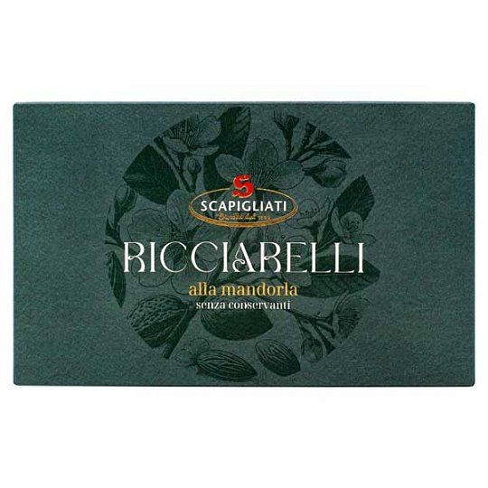 Печенье Риччарелли миндальные SCAPIGLIATI, 150 г (карт/кор)