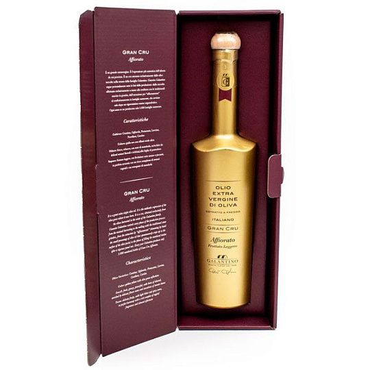 Уникальное масло Gran Cru Affiorato, Galantino, 500 мл (в подарочной коробке)