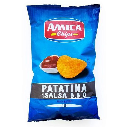 Чипсы с соусом барбекю B.B.Q. Amica Chips, 100 г