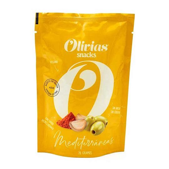 Оливки Гордаль Медитерранеа Olivias by Tast, 70 г (пакет)