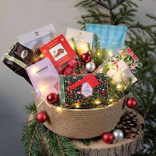 Набор подарочный Momento di Dolcezza в корзине