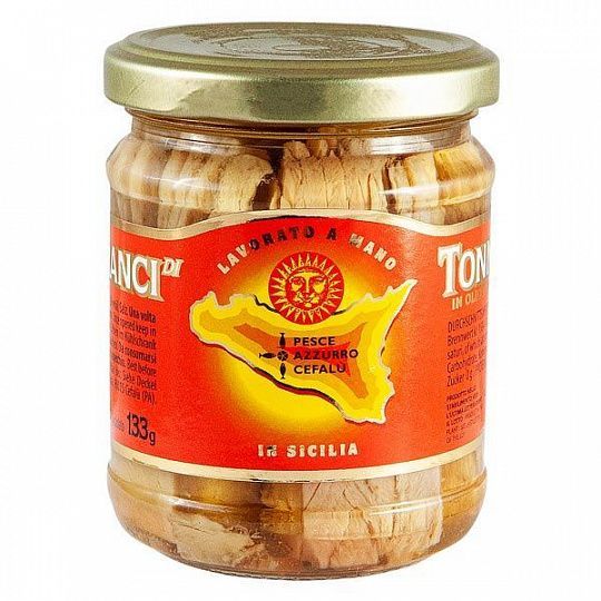 Тунец в оливковом масле Tranci Pesce Azzurro, 190 г
