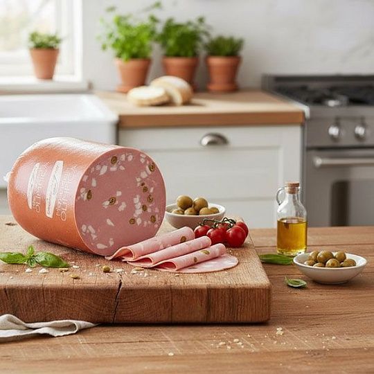 Мортаделла с оливками IGP