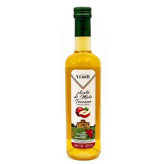 Уксус яблочный нефильтрованный Тоскана CASA VERDI, Aretino, 500 мл