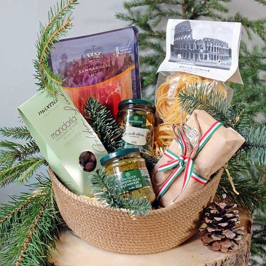 Набор подарочный Tutto Buono в корзине