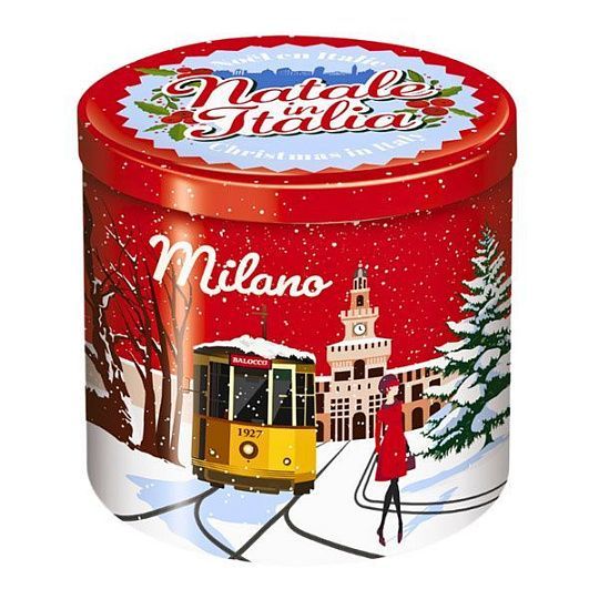 Панеттоне в эксклюзивной упаковке Balocco, 750 г (ж/б)