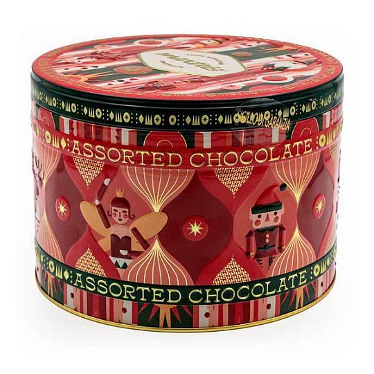 Ассорти из трех пралине MAXTRIS, 300 г (новогодняя жест/кор)