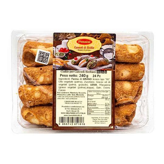 Канноли миньон без начинки 24 шт, Pennisi, 240 г