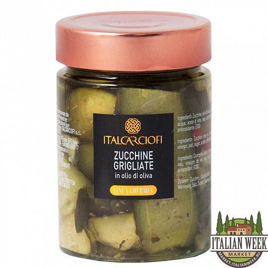 Цуккини на гриле в оливковом масле Linea Gourmet, Italcarciofi