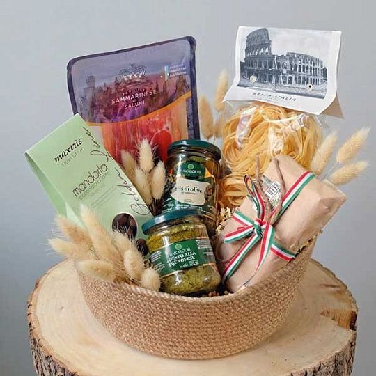 Набор подарочный Tutto Buono в корзине