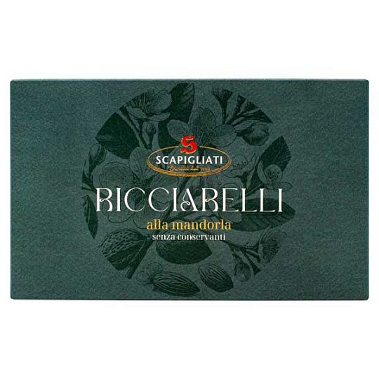 Печенье Риччарелли миндальные SCAPIGLIATI, 150 г (карт/кор)