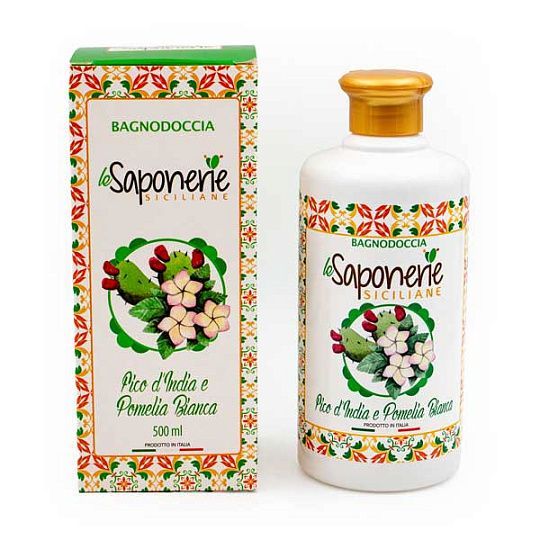 Гель для душа Кактус Опунция и Белая помелия FarmaLais, 500 мл