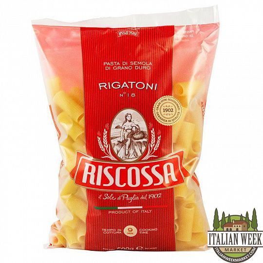 Ригатони №18, Riscossa, 500 г